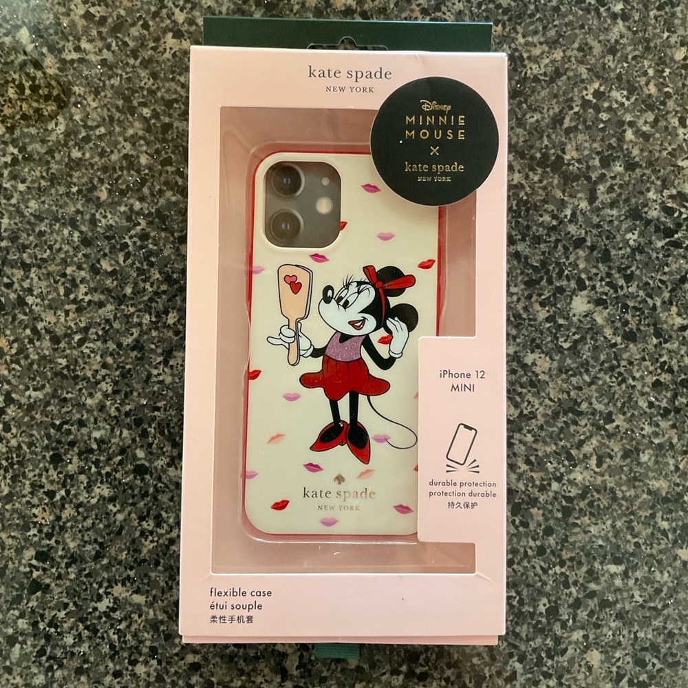 Kate Spade Disney Minnie Mouse iPhone 12 Mini Case - White and Red